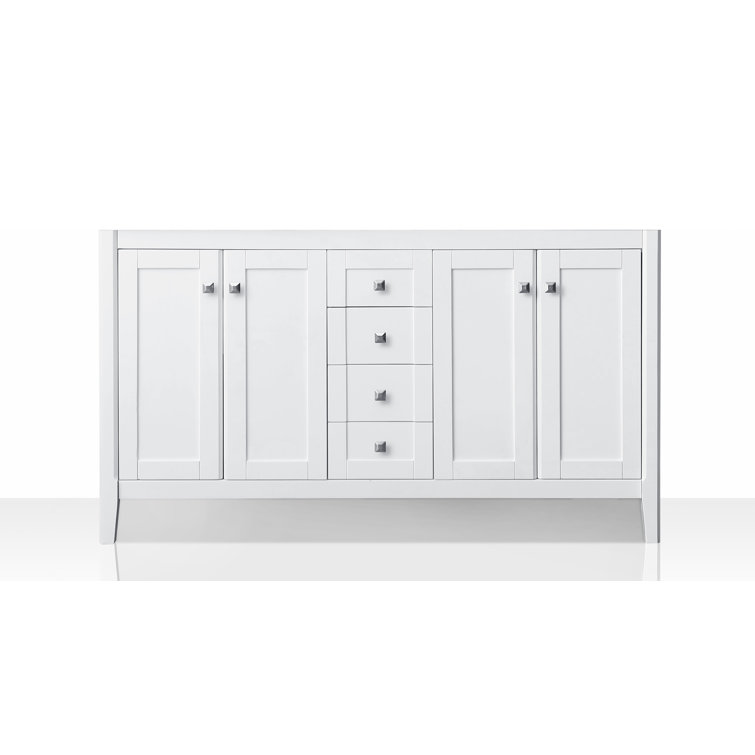 Ancerre Designs Shelton 59" Bathroom Vanity Base Only Wayfair